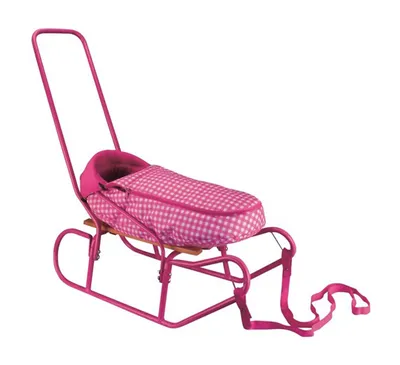 Produktbild von Nijdam Schlitten – mit Fußsack – Rosa