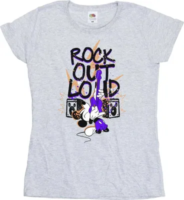 Immagine prodotto di Disney - Maglietta "Rock Out Loud" da donna BI33809 (M) (Grigio)