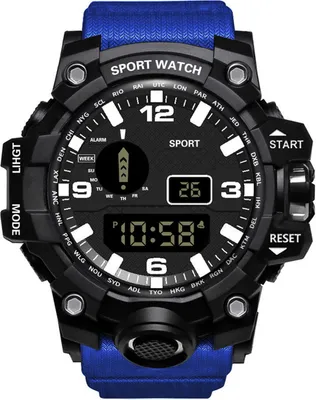 Produktbild von Multifunktionale Outdoor-Sportuhr, stilvolles Design, langlebiges Armband, Laufuhr, Herren- und Damen-Studentenzubehör