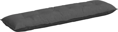 Zdjęcie produktu dla vidaXL Poduszka na plecy ciemnoszara 180 x 50 cm tkanina sztruksowa