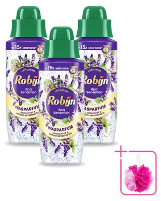 Zdjęcie produktu dla 3 sztuki płynu do płukania tkanin Robijn Intense Spa Sensation, 342 ml - zestaw ekonomiczny