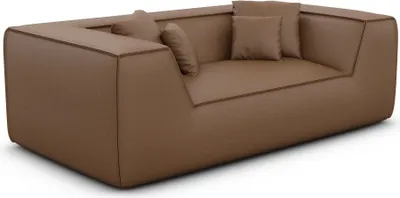 Produktbild von Echtleder 2-Sitzer Couch Liberia Braun
