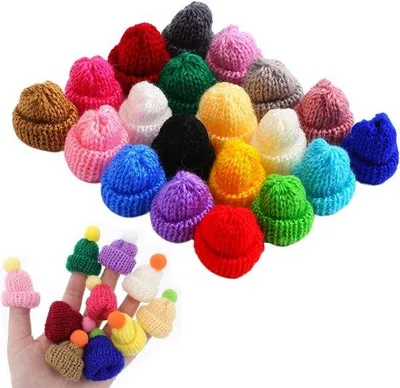 Produktbild von Mini Dekorationen aus Stoff, 100 Stück, für Basteln, Weihnachtsdekoration und Flaschendekoration