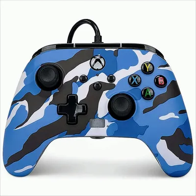 Immagine prodotto di PowerA 1525941-01 Controller di gioco Blau, Gamepad USB mimetico analogico/digitale Xbox One, Xbox Series S, Xbox Series X