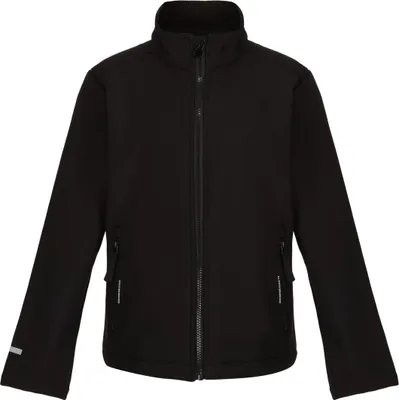 Produktbild von Regatta - "Ablaze" Softshelljacke Zweilagig für Kinder FK2541 (140) (Schwarz)