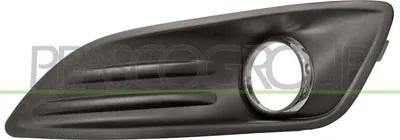 Produktbild von PRASCO Lüftungsgitter Grill Stoßfänger für FORD Fiesta Mk6 Schrägheck (JA8, JR8) mit Loch/Löchern für Nebellampen Chrom