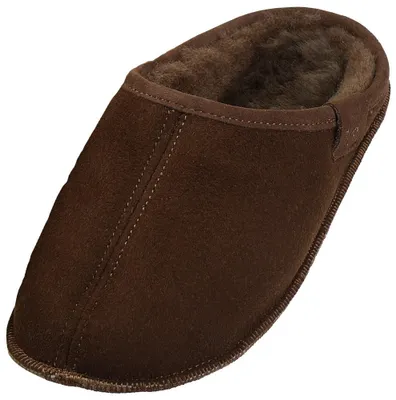 Produktbild von Extra dicke Lammfell Pantoffeln mit Ledersohle für Damen und Herren