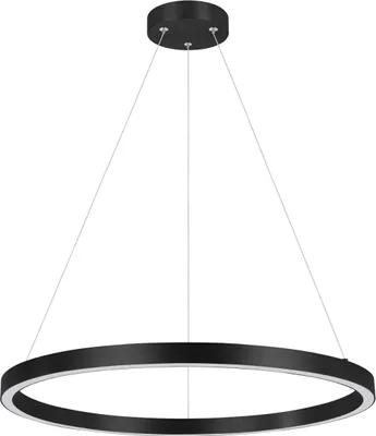 Zdjęcie produktu dla Lampa wisząca LED Midway czarna 35W Ciepła biel 3850lm metal wym:126x60x60cm IP20 Light Prestige