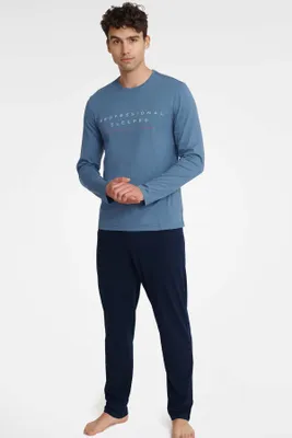 Obrázek produktu pro Pánské pyžamo 40963 Insure Modrá 2XL