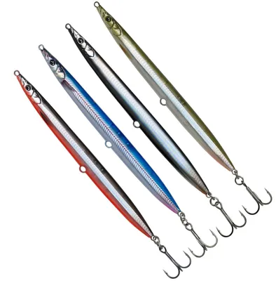 Produktbild von 4 Savage Gear Sandeel Pencil 12,5cm 19g Meerforellenköder Set