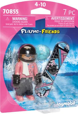 Produktbild von PLAYMOBIL City Life Snowboarderin, 4 Jahr(e), Mehrfarbig, Kunststoff