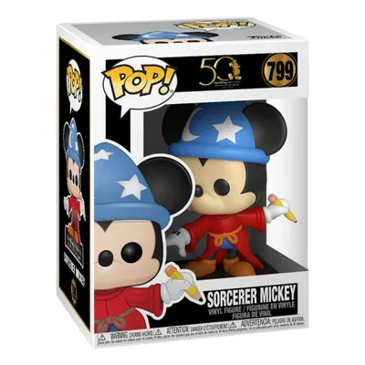 Produktbild von Disney 50 Jahre Mickey - Sorcerer Mickey 799 - Funko Pop! - Vinyl Figur