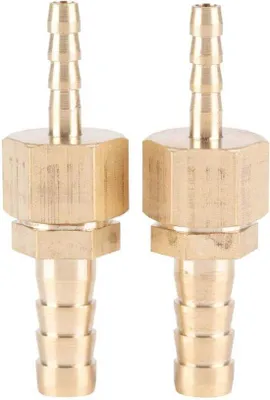 Obrázok produktu pre Mosadzné spojky 4–8 mm, redukčné adaptéry, sada 2 ks