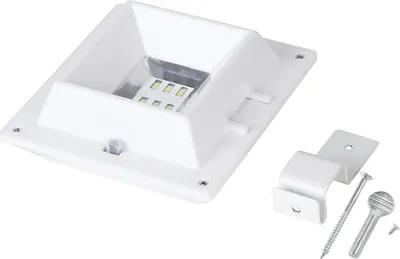 Zdjęcie produktu dla 6 LED wodoodporna lampa ogrodzeniowa zasilana energią słoneczną oświetlenie rynny ogrodowej dekoracja zewnętrzna