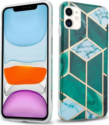 Immagine prodotto di Cadorabo custodia protettiva per Apple iPhone 11 in TPU verde Custodia per cellulare Custodia Cover