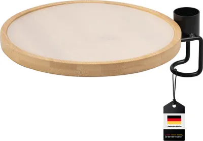 Produktbild von bremermann Zusatz-Pflanzenteller für Teleskop-Blumenregal 61087, schwarz