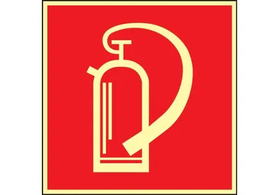 Produktbild von Brandschutzzeichen BGV A8 L148xB148mm Feuerlöscher Folie