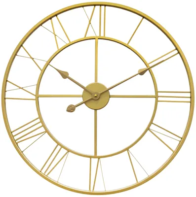Produktbild von technoline WT1618 Quarzwanduhr | Metallrahmen | Ø60cm