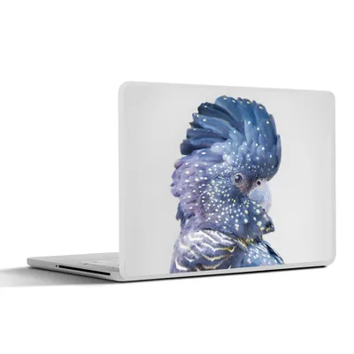 Produktbild von MuchoWow® Laptop Aufkleber Sticker Cover Kakadu - Blau - Tiere - Natur 40x30 cm - Laptop Dekoration - Selbstklebend