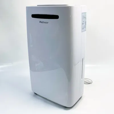 Produktbild von Pro Breeze Luftentfeuchter 20L in 24h Entfeuchtungsleistung - Raumgröße ca. 195m³ (30 m²) - mit 4 Betriebsarten, Digitalanzeige, Ablaufschlauch, Wäschetrocknung, Timer - Gegen Feuchtigkeit & Schimmel