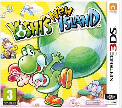 Produktbild von Nintendo Yoshi's New Island, 3DS, Nintendo 3DS, Platform, E (Jeder)