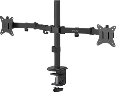 Obrázek produktu pro Savio UM-03, 43,2 cm (17"), 81,3 cm (32"), 100 x 100 mm, Nastavení výšky, Černá