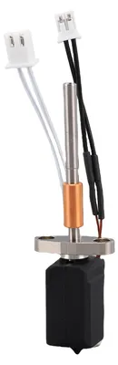 Obrázek produktu pro Sada hotendu vhodná pro 3D tiskárny K1C a K1 Maximum – keramický hotend s chladičem a tryskami z kalené oceli a mosazi o průměru 0,4; 0,6 a 0,8 mm, černá