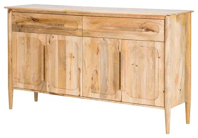 Produktbild von home24 Massives Sideboard mit 4 Türen - Mango