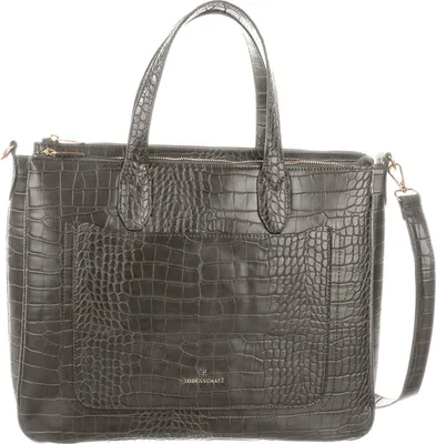 Produktbild von Bodenschatz Handtasche Laptoptasche mit Laptopfach Business Bag Grey grau