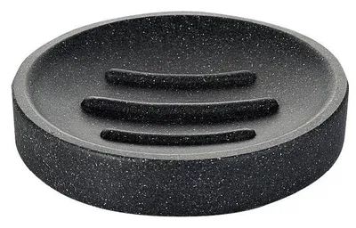 Immagine prodotto di Portasapone in pietra da appoggio, nero