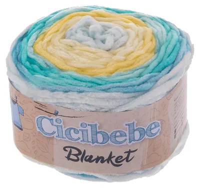 150g Farbverlaufsgarn Cicibebe Blanket Bobbel Mehrfarbig 04