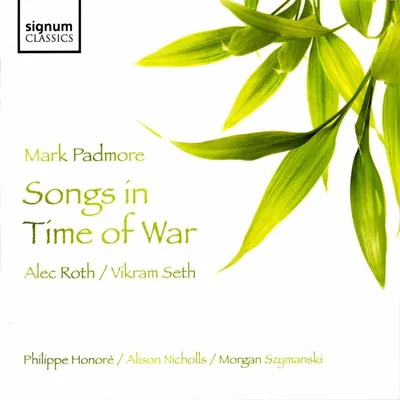 Obrázek produktu pro Mark Padmore - Songs in Time of War