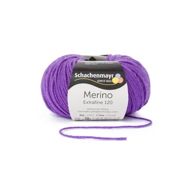Produktbild von Schachenmayr Merino Extrafine 120, 50g Violet Handstrickgarne