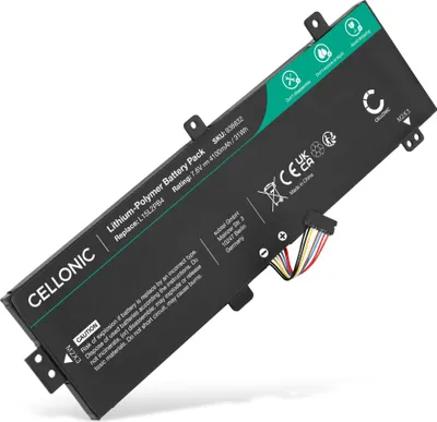 Produktbild von CELLONIC 1x Akku für Notebook Kompatibel mit Lenovo IdeaPad 310-14ISK, IdeaPad 510-15IKB , IdeaPad 510-15ISK, L15M2PB3 - (4100mAh, 7.6V)