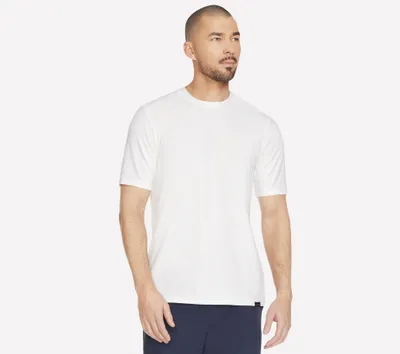 Zdjęcie produktu dla T-shirt męski Skechers GO DRI All Day Tee, biały, rozmiar 2XL