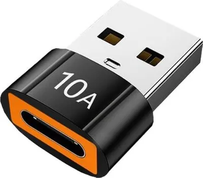 Produktbild von USB A Stecker auf USB C Adapter Konverter OTG Ladeadapter Datenübertragung