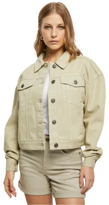 Immagine prodotto di Urban Classics - Giacca di jeans colorata oversize da donna - 3XL