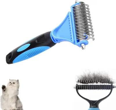 Produktbild von Kamm für Hunde und Katzen, lang und kurz, enthaart und entwirrt
