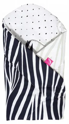Produktbild von Motherhood Baby-Schlupfsack Kokos Kern Zebra Blau