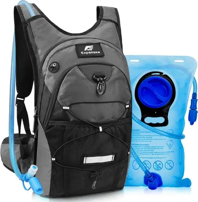 Produktbild von Trinkrucksack 3 Liter, wasserdicht, BPA-frei, für Laufen
