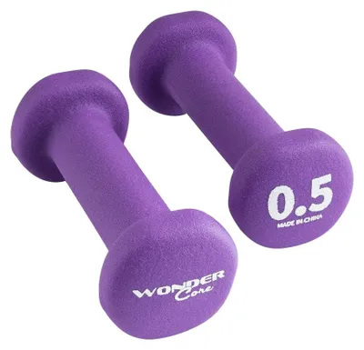 Produktbild von Neopren-Hantelset, 0,5 kg, rutschfest, Paar