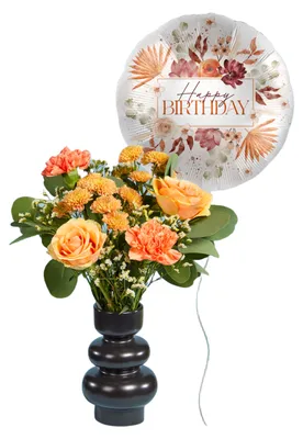 Produktbild von Blumenstrauß Golden Greetings | Geschenk - frische Blumen | Blumenversand von BLOOMY DAYS