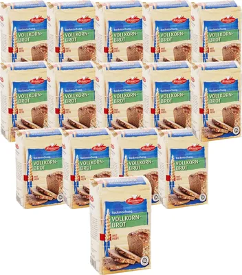 Produktbild von BIELMEIER Brotbackmischung Vollkornbrot 15 Stück á 500 g Küchenmeister