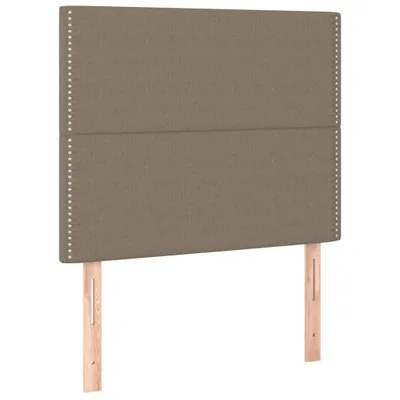 Immagine prodotto di vidaXL Testiere 2 pezzi Tessuto Taupe 100x5x78/88 cm