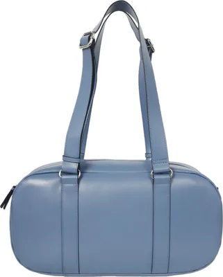Produktbild von CINQUE Leder Handtasche Henkeltasche Diane Bowling Bag Blue blau