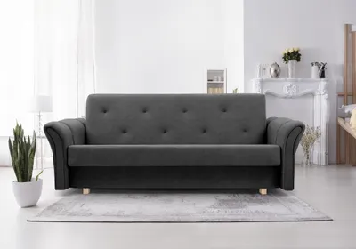 Produktbild von Sofa mit Schlaffunktion Schlafsofa Sofabett 3-Sitzer 220cm/89cm/93 cm cm Couch DL-Klapp-System MAGDA - VENA 20