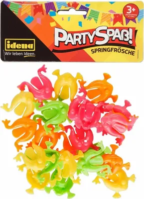Produktbild von IDENA Idena Partyspaß Springfrösche 24 Stück, ab 3 Jahren