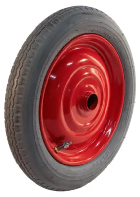 Komplettrad 12 1/2 x 2 1/4 (2,25-8) Zoll + 12 1/2 x 2 1/4 Kings Tire Achsloch 12 mm