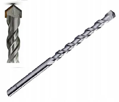 Obrázek produktu pro Verkatto, vrták do betonu, broušený, 12 x 200 mm