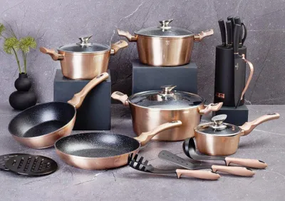 Obrázek produktu pro Berlingerhaus BH-1224 15 ks Rosegold Metallic Line